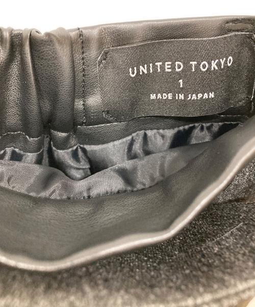 UNITED TOKYO（ユナイテッドトーキョー）UNITED TOKYO (ユナイテッドトーキョー) ストレンジプリーツロングスカート グレー サイズ:1の古着・服飾アイテム
