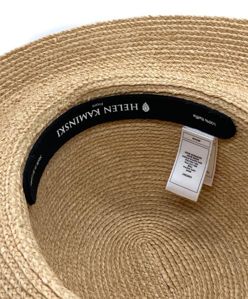 HELEN KAMINSKI（ヘレンカミンスキー）HELEN KAMINSKI (ヘレンカミンスキー) NEWPORT SB ベージュ サイズ:Mの古着・服飾アイテム