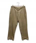 US ARMYユーエスアーミー）の古着「60’ｓチノトラウザー」｜ベージュ