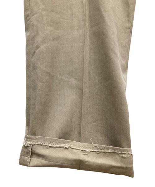 US ARMY（ユーエスアーミー）US ARMY (ユーエスアーミー) 60’ｓチノトラウザー ベージュ サイズ: W34L29の古着・服飾アイテム