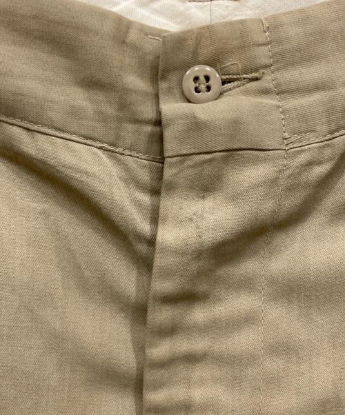 US ARMY（ユーエスアーミー）US ARMY (ユーエスアーミー) 60’ｓチノトラウザー ベージュ サイズ: W34L29の古着・服飾アイテム