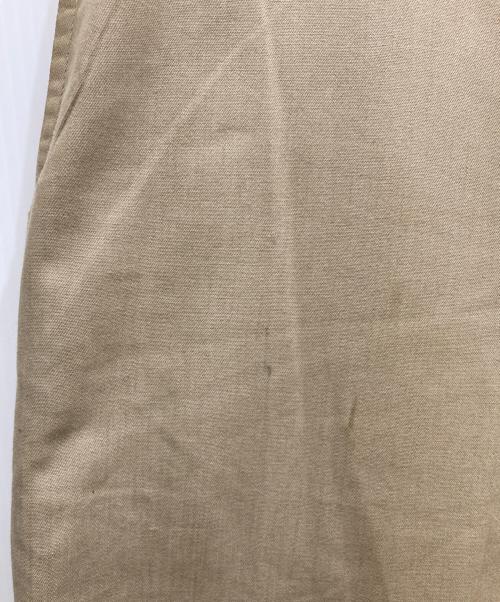 US ARMY（ユーエスアーミー）US ARMY (ユーエスアーミー) 60’ｓチノトラウザー ベージュ サイズ: W34L29の古着・服飾アイテム