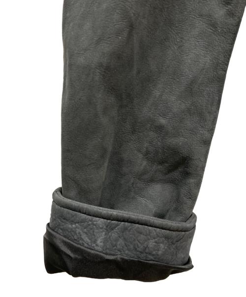 PAUL SMITH（ポールスミス）Paul Smith (ポールスミス) triumph (トライアンフ) ダブルライダースジャケット グレー サイズ:Ⅼの古着・服飾アイテム