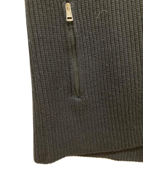 MONCLER（モンクレール）MONCLER (モンクレール) MAGLIA TRICOT CARDIGAN ネイビー×レッド サイズ:Ⅼの古着・服飾アイテム