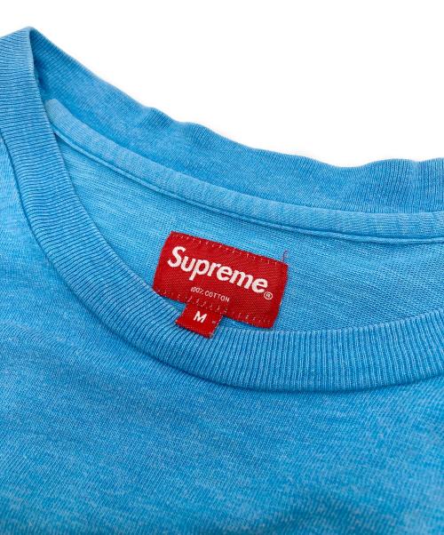 SUPREME（シュプリーム）Supreme (シュプリーム) Overdyed Pocket tee ブルー サイズ:Ⅿの古着・服飾アイテム