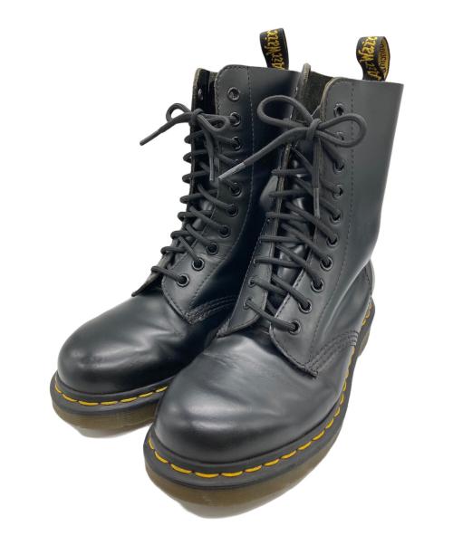 Dr.Martens（ドクターマーチン）Dr.Martens (ドクターマーチン) 10ホールブーツ ブラック サイズ:UK4の古着・服飾アイテム