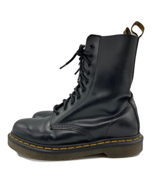 Dr.Martens（ドクターマーチン）Dr.Martens (ドクターマーチン) 10ホールブーツ ブラック サイズ:UK4の古着・服飾アイテム