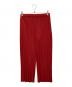 PLEATS PLEASE（プリーツプリーズ）の古着「プリーツパンツ」｜レッド