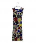 PLEATS PLEASEプリーツプリーズ）の古着「フラワープリーツワンピース」｜マルチカラー