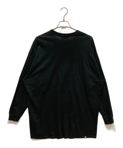 Hysteric Glamour（ヒステリックグラマー）Hysteric Glamour (ヒステリックグラマー) HALLOWED BE THY NAME オーバーサイズTシャツ ブラック サイズ:freeの古着・服飾アイテム