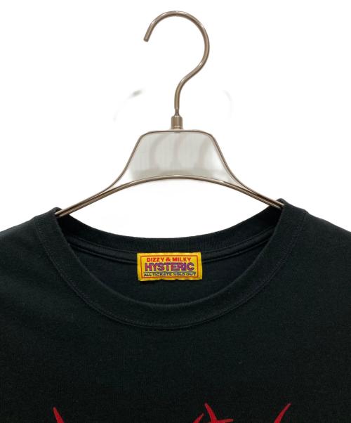 Hysteric Glamour（ヒステリックグラマー）Hysteric Glamour (ヒステリックグラマー) HALLOWED BE THY NAME オーバーサイズTシャツ ブラック サイズ:freeの古着・服飾アイテム