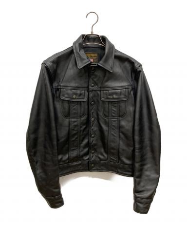 中古・古着通販】VANSON (バンソン) レザートラッカージャケット