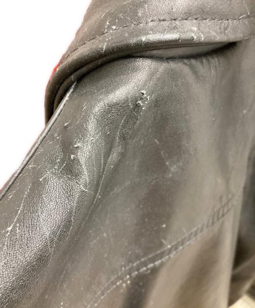 VANSON（バンソン）VANSON (バンソン) レザートラッカージャケット ブラック サイズ:36の古着・服飾アイテム