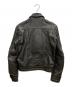 VANSON (バンソン) レザートラッカージャケット ブラック サイズ:36：33000円