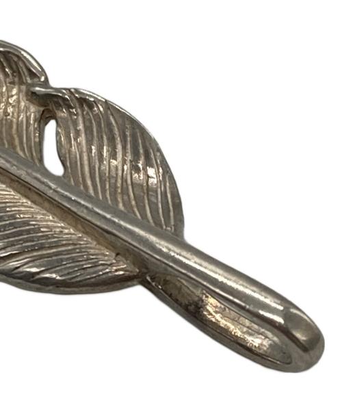 Tady & King（タディアンドキング）Tady & King (タディアンドキング) 左向き特大SVインディアンフェザートップ シルバーの古着・服飾アイテム