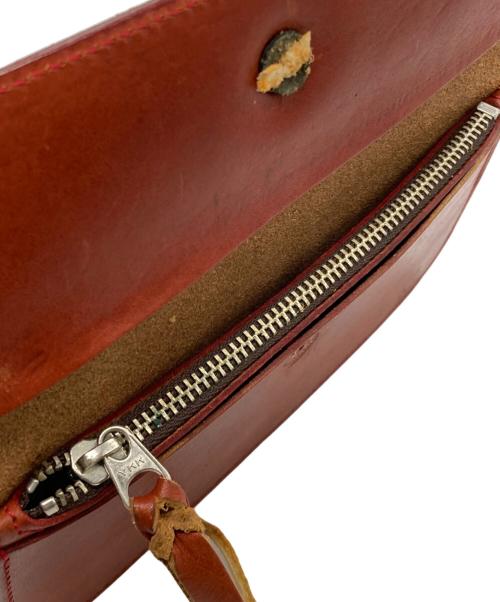 ALZUNI（アルズニ）ALZUNI (アルズニ) コンチョレザーウォレット ブラウンの古着・服飾アイテム