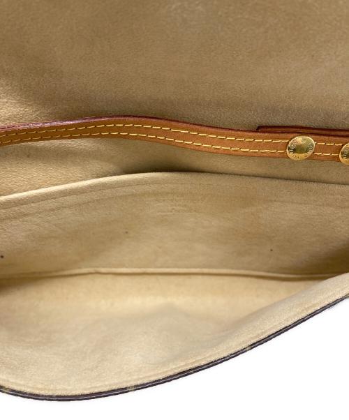 LOUIS VUITTON（ルイ ヴィトン）LOUIS VUITTON (ルイ ヴィトン) モノグラム　ポシェットツインGM ショルダーバッグ ブラウンの古着・服飾アイテム