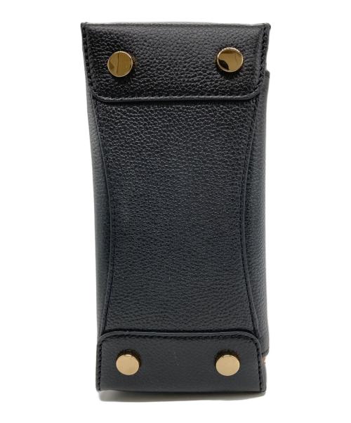 MICHAEL KORS（マイケル・コース）MICHAEL KORS (マイケルコース) 2WAYショルダーバッグ ブラックの古着・服飾アイテム