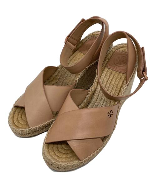 TORY BURCH（トリーバーチ）TORY BURCH (トリーバーチ) エスパドリーユ ベージュ サイズ:7の古着・服飾アイテム