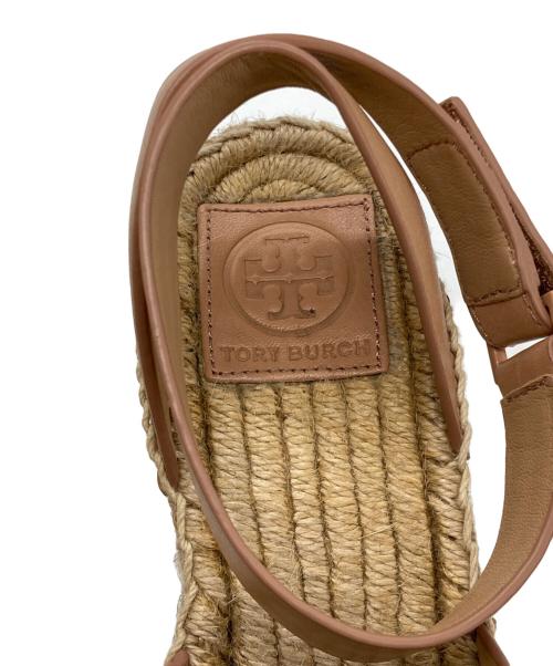 TORY BURCH（トリーバーチ）TORY BURCH (トリーバーチ) エスパドリーユ ベージュ サイズ:7の古着・服飾アイテム