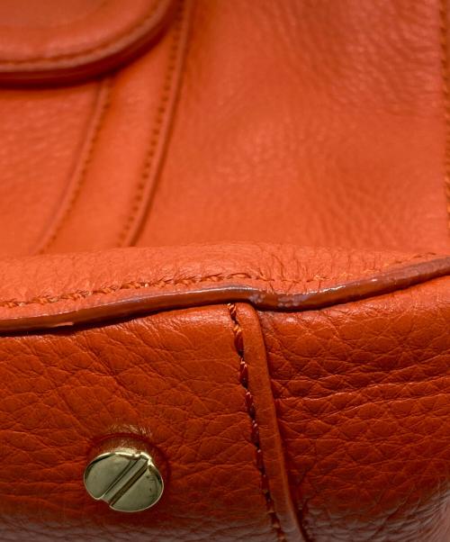 TORY BURCH（トリーバーチ）TORY BURCH (トリーバーチ) 2WAYバッグ オレンジの古着・服飾アイテム