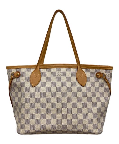 LOUIS VUITTON（ルイ ヴィトン）LOUIS VUITTON (ルイ ヴィトン) ダミエ・アズール　　ネヴァーフルPM ホワイトの古着・服飾アイテム