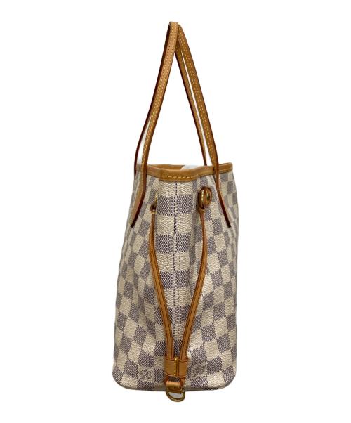 LOUIS VUITTON（ルイ ヴィトン）LOUIS VUITTON (ルイ ヴィトン) ダミエ・アズール　　ネヴァーフルPM ホワイトの古着・服飾アイテム