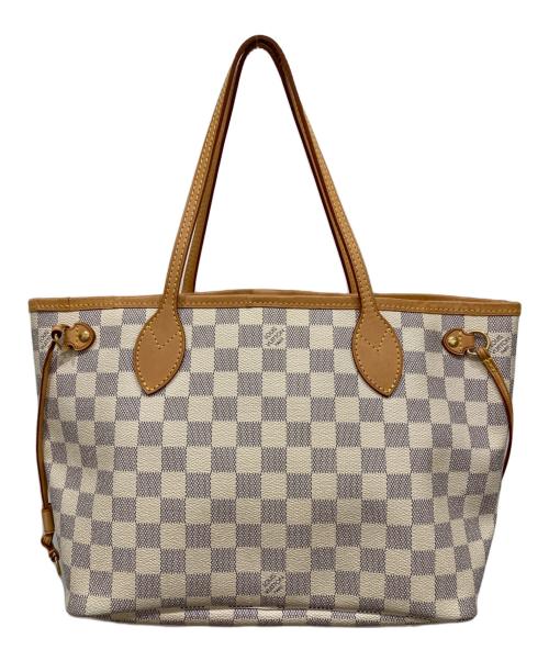 LOUIS VUITTON（ルイ ヴィトン）LOUIS VUITTON (ルイ ヴィトン) ダミエ・アズール　　ネヴァーフルPM ホワイトの古着・服飾アイテム
