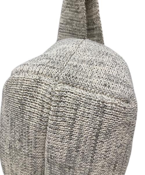 ETRE TOKYO（エトレトウキョウ）ETRE TOKYO (エトレトウキョウ) ショルダーニットバッグ ホワイトの古着・服飾アイテム