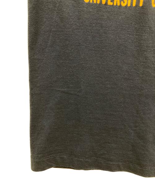 Champion（チャンピオン）Champion (チャンピオン) College Tee ネイビー×イエロー サイズ:Mの古着・服飾アイテム