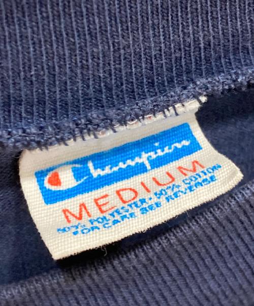 Champion（チャンピオン）Champion (チャンピオン) College Tee ネイビー×イエロー サイズ:Mの古着・服飾アイテム