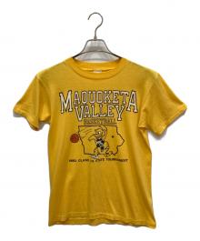 USED（ユーズド）の古着「プリントTシャツ」｜イエロー