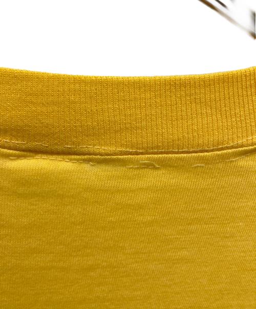 USED（ユーズド）USED (ユーズド) プリントTシャツ イエロー サイズ:Sの古着・服飾アイテム