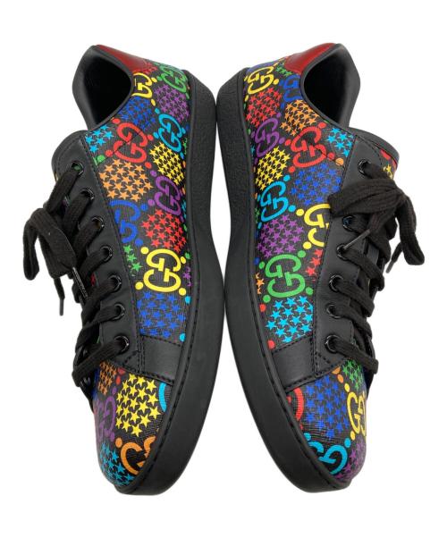 GUCCI（グッチ）GUCCI (グッチ) サイケデリックスニーカー マルチカラー サイズ:9の古着・服飾アイテム