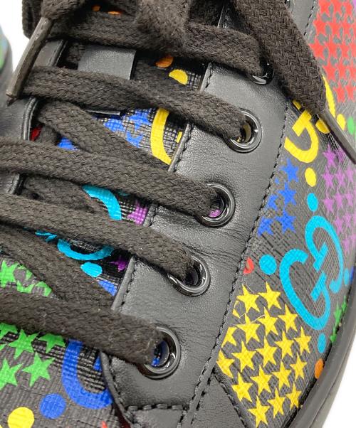 GUCCI（グッチ）GUCCI (グッチ) サイケデリックスニーカー マルチカラー サイズ:9の古着・服飾アイテム