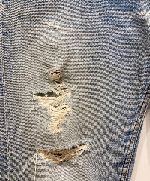 LEVI'S（リーバイス）LEVI'S (リーバイス) 80’ｓ 501カットオフダメージデニムパンツ インディゴ サイズ:W31×L32の古着・服飾アイテム