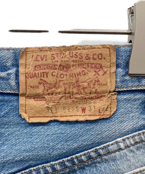 LEVI'S（リーバイス）LEVI'S (リーバイス) 80’ｓ 501カットオフダメージデニムパンツ インディゴ サイズ:W31×L32の古着・服飾アイテム