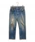 LEVI'S（リーバイス）の古着「80’ｓ 501カットオフダメージデニムパンツ」｜インディゴ