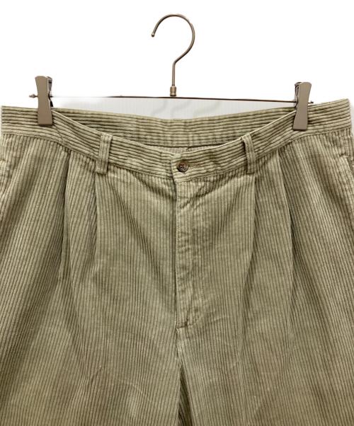 GAP（ギャップ）GAP (ギャップ) 90’ｓ2タックコーデュロイパンツ カーキ サイズ: W36×L32の古着・服飾アイテム