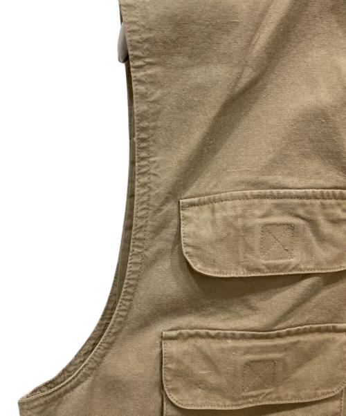 BANANA REPUBLIC（バナナリパブリック）BANANA REPUBLIC (バナナリパブリック) 80’ｓハンティングベスト ベージュ サイズ:Ⅿの古着・服飾アイテム