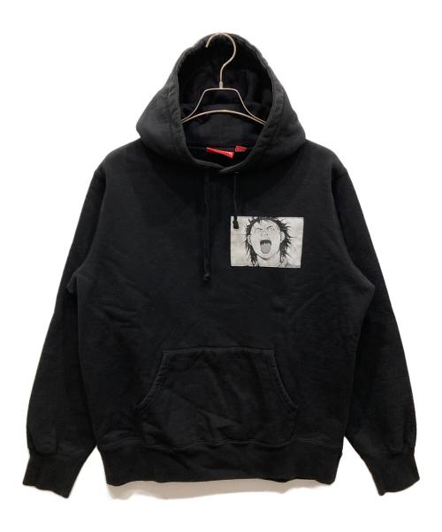 SUPREME（シュプリーム）Supreme (シュプリーム) 17AW Patches Hooded Sweatshirt ブラック サイズ:Ⅿの古着・服飾アイテム
