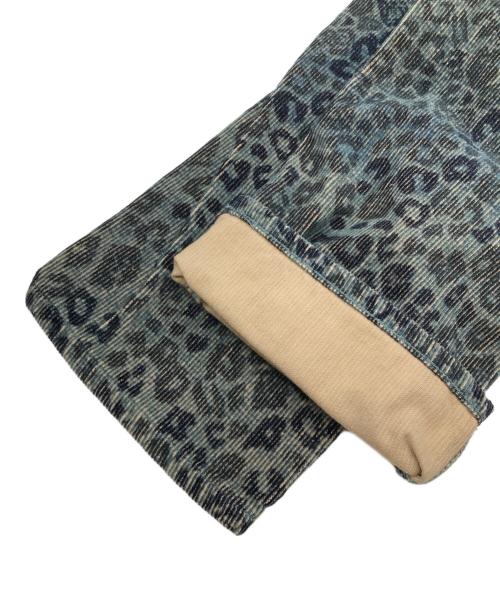 KAPITAL（キャピタル）KAPITAL (キャピタル) レオパードコーデュロイパンツ ネイビー サイズ:28の古着・服飾アイテム