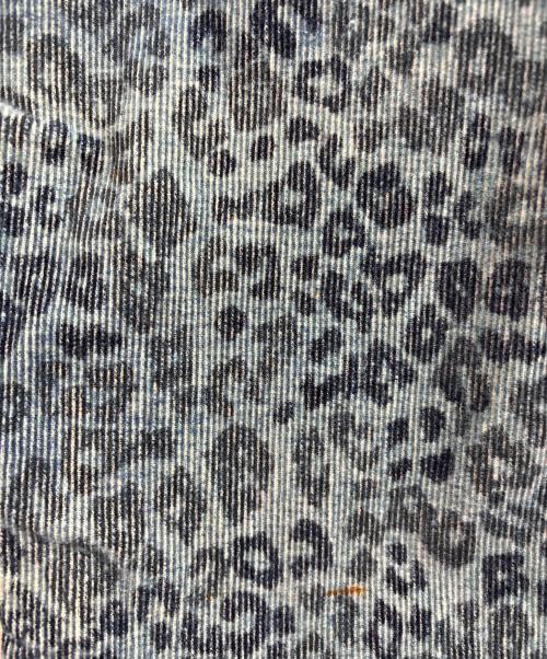 KAPITAL（キャピタル）KAPITAL (キャピタル) レオパードコーデュロイパンツ ネイビー サイズ:28の古着・服飾アイテム