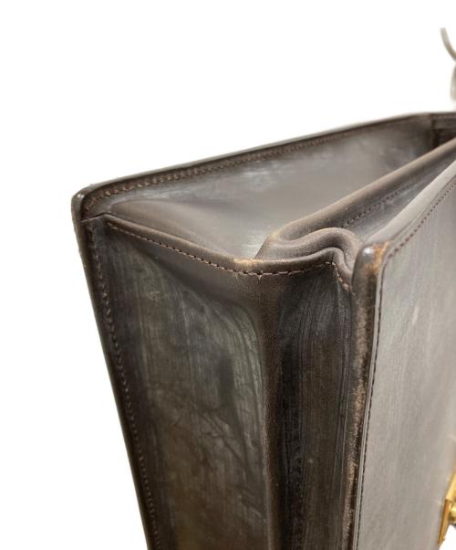 PORTER（ポーター）PORTER (ポーター) ブライドルレザーブリーフケース ブラウンの古着・服飾アイテム