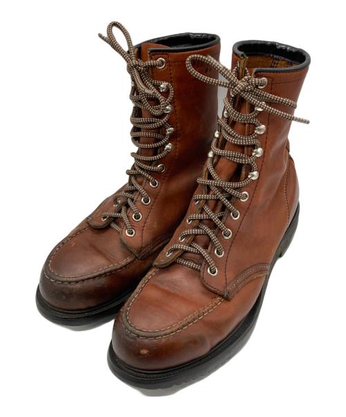 RED WING（レッドウィング）RED WING (レッドウィング) ワークブーツ ブラウン サイズ:8Eの古着・服飾アイテム