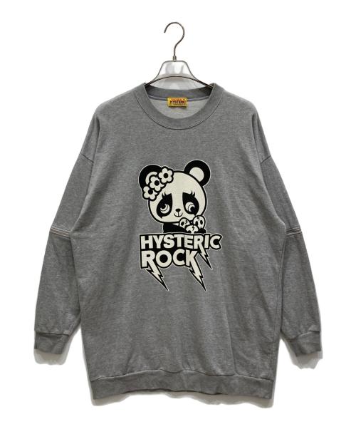Hysteric Glamour（ヒステリックグラマー）Hysteric Glamour (ヒステリックグラマー) HYSTERIC ROCK PANDA ワンピース グレー サイズ:freeの古着・服飾アイテム