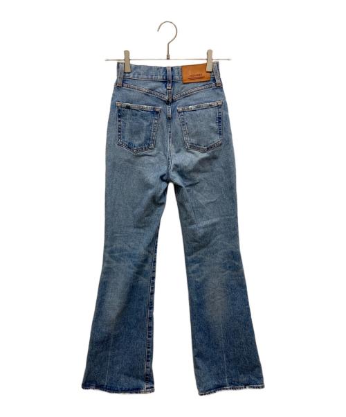 moussy（マウジー）moussy (マウジー) MVS FLARE ブルー サイズ:23の古着・服飾アイテム