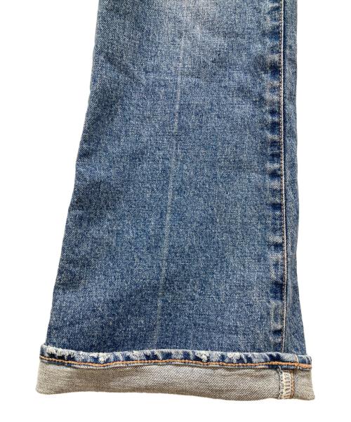 moussy（マウジー）moussy (マウジー) MVS FLARE ブルー サイズ:23の古着・服飾アイテム