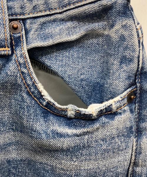 moussy（マウジー）moussy (マウジー) MVS FLARE ブルー サイズ:23の古着・服飾アイテム