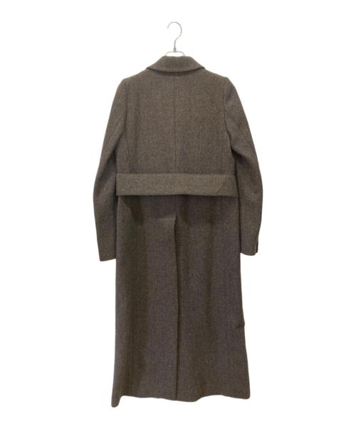 Maison Margiela（メゾンマルジェラ）Maison Margiela (メゾンマルジェラ) ウールチェスターコート ブラウン サイズ:42の古着・服飾アイテム